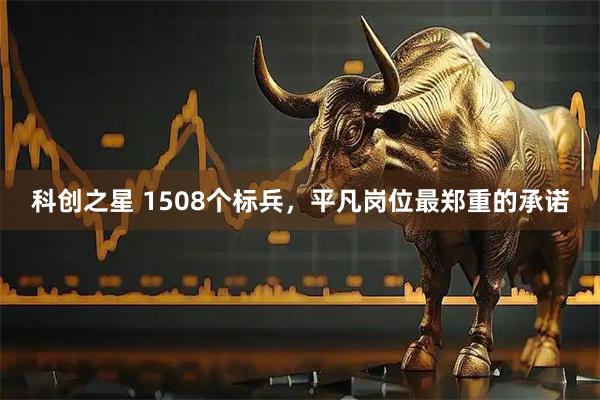 科创之星 1508个标兵,平凡岗位最郑重的承诺